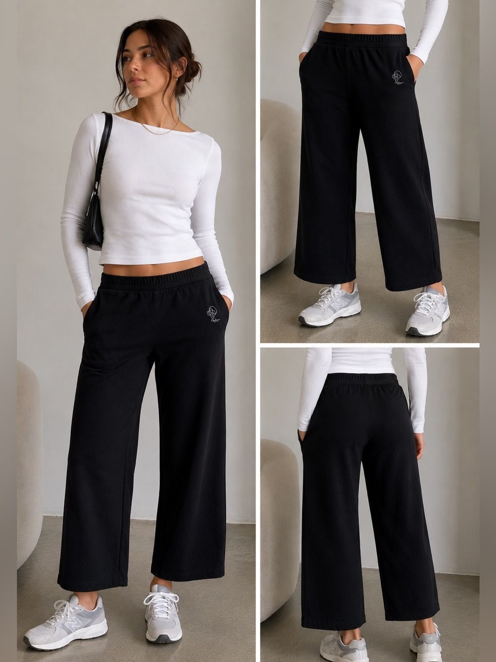 Patagonia Rhythm Organic Cotton Lounge Vintage Y2K Normcore Cropped Pants Sz L
